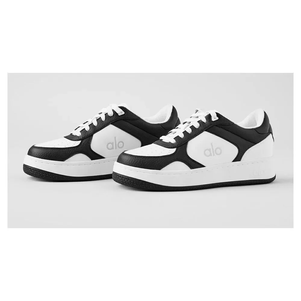 EUC Alo Recovery Mode Sneaker Black/White W7/M5.5